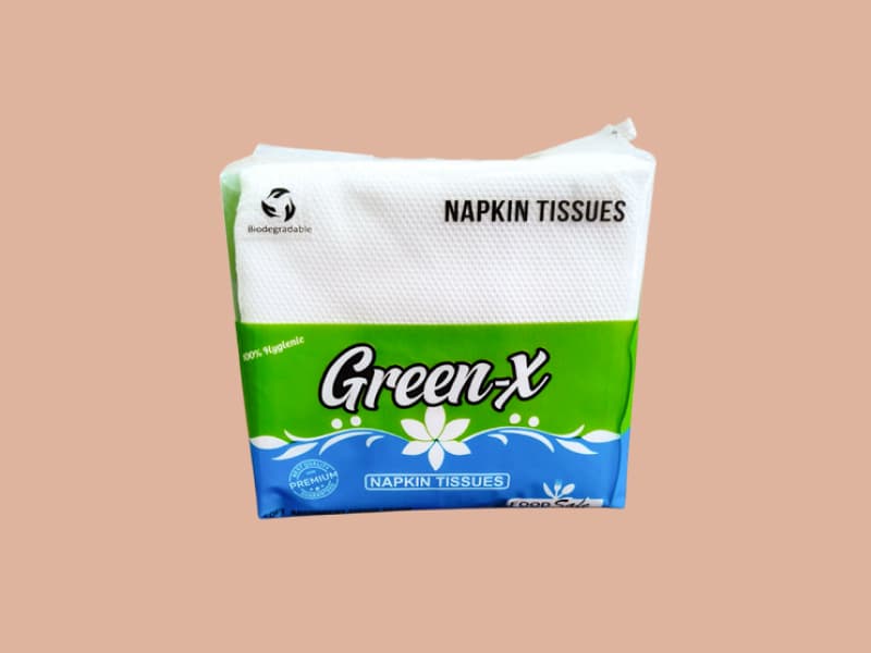 Premium GreenX Napkin Tissue Paper 1ply - Big